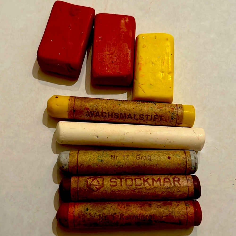 Stockman Beeswax crayons